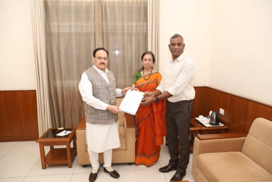 DIA Meeting with Union Health Minister Shri JP Nadda