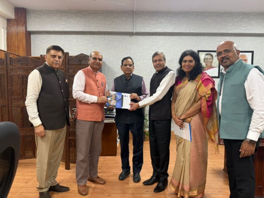 Submission of the Integrated Dementia Plan to Dr Vinod K Paul of Niti Aayog